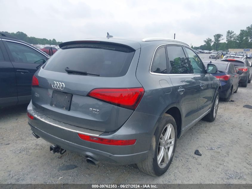 2013 Audi Q5 2.0T Premium VIN: WA1LFAFP6DA025162 Lot: 39762353