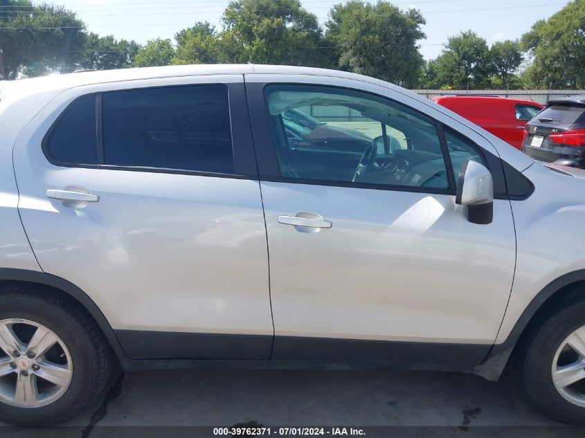 2020 Chevrolet Trax Fwd Ls VIN: KL7CJKSB1LB328120 Lot: 39762371