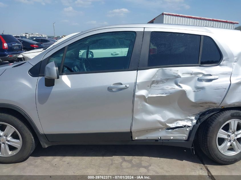 2020 Chevrolet Trax Fwd Ls VIN: KL7CJKSB1LB328120 Lot: 39762371