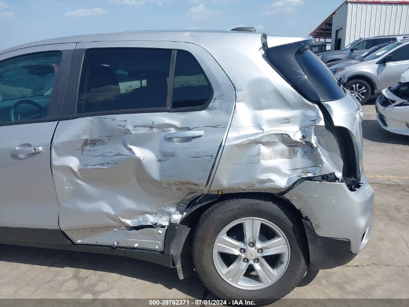 2020 Chevrolet Trax Fwd Ls VIN: KL7CJKSB1LB328120 Lot: 39762371