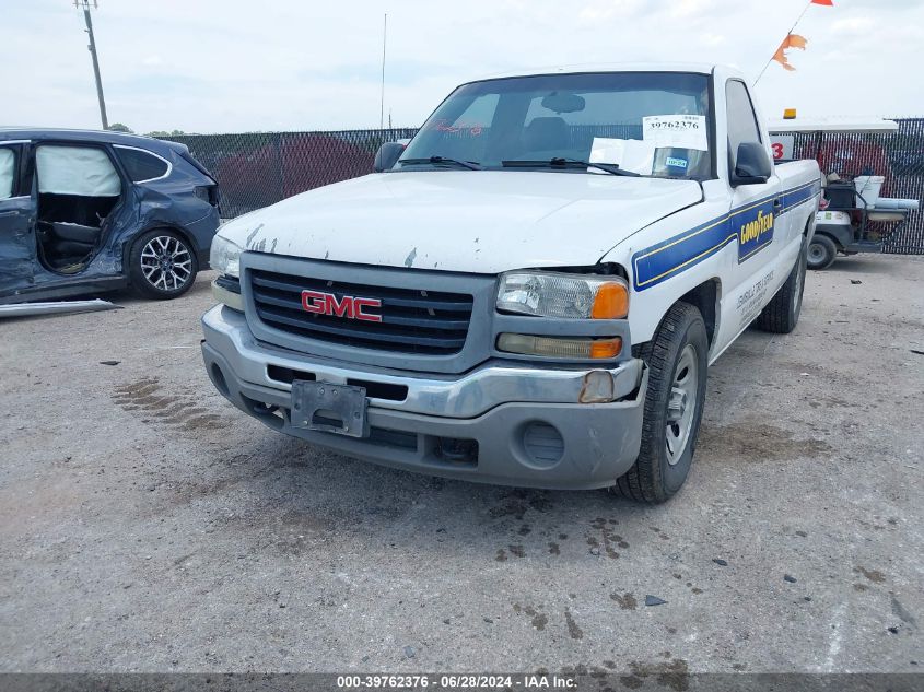 2007 GMC Sierra 1500 Classic Work Truck VIN: 3GTEC14V27G197266 Lot: 39762376
