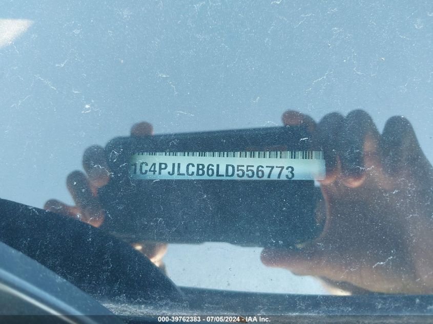 2020 Jeep Cherokee Latitude Fwd VIN: 1C4PJLCB6LD556773 Lot: 39762383