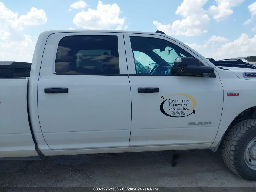 2022 Ram 2500 Tradesman VIN: 3C6UR5HJ6NG154997 Lot: 39762385