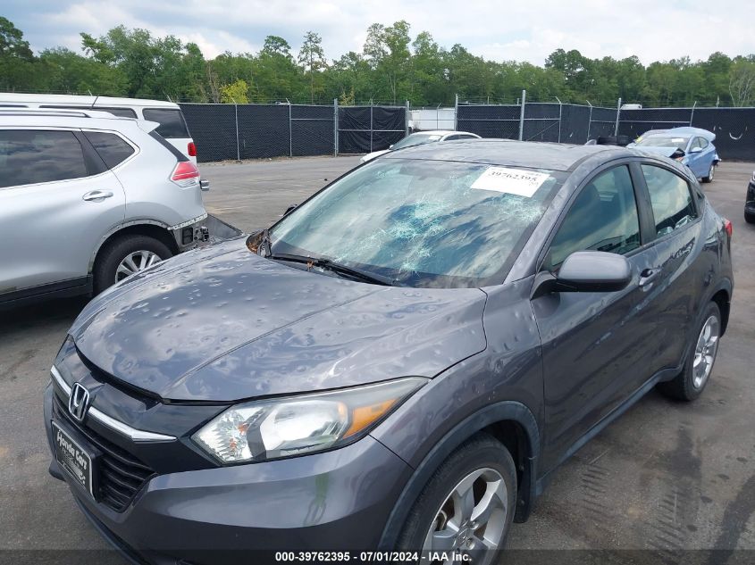 2018 Honda Hr-V Lx VIN: 3CZRU5H33JG701971 Lot: 39762395