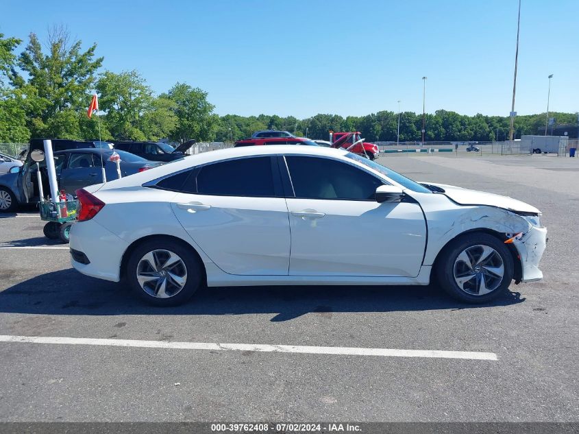 2019 Honda Civic Lx VIN: 2HGFC2F67KH547937 Lot: 39762408