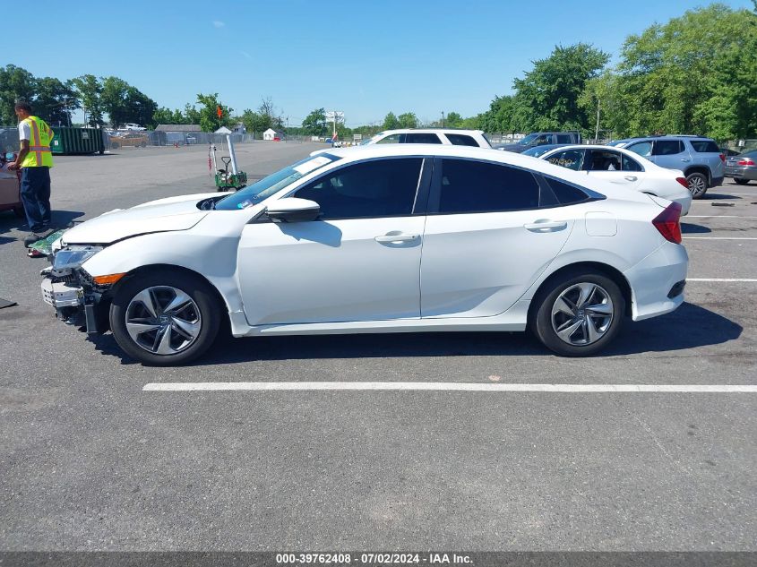 2019 Honda Civic Lx VIN: 2HGFC2F67KH547937 Lot: 39762408