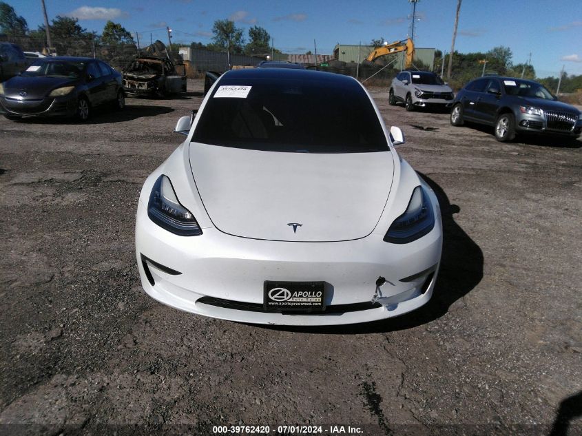 2020 Tesla Model 3 Long Range Dual Motor All-Wheel Drive VIN: 5YJ3E1EB1LF628783 Lot: 39762420