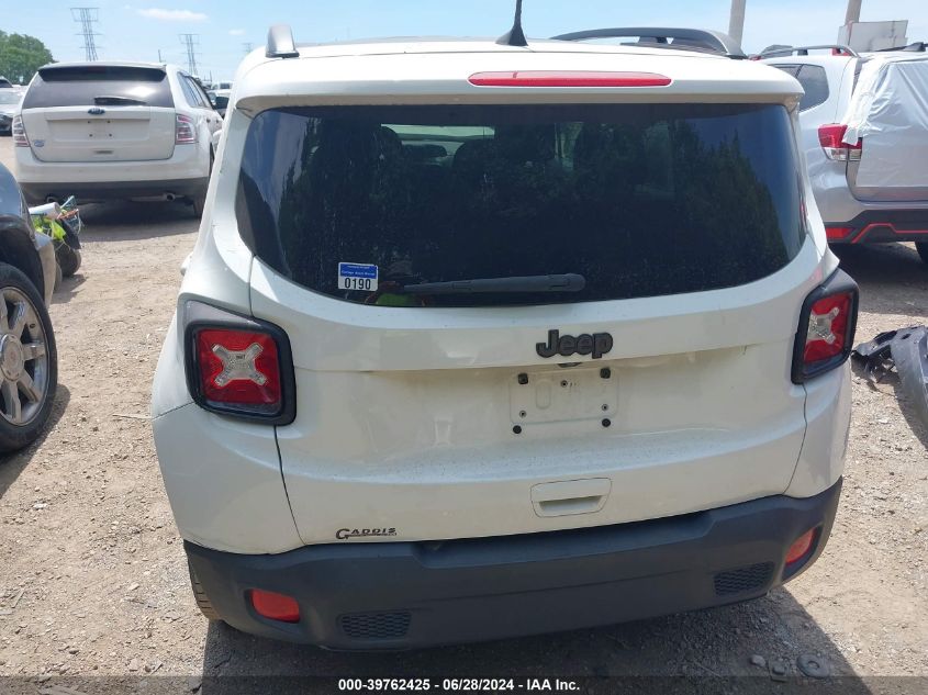 2018 Jeep Renegade Latitude VIN: ZACCJABB4JPH82085 Lot: 39762425