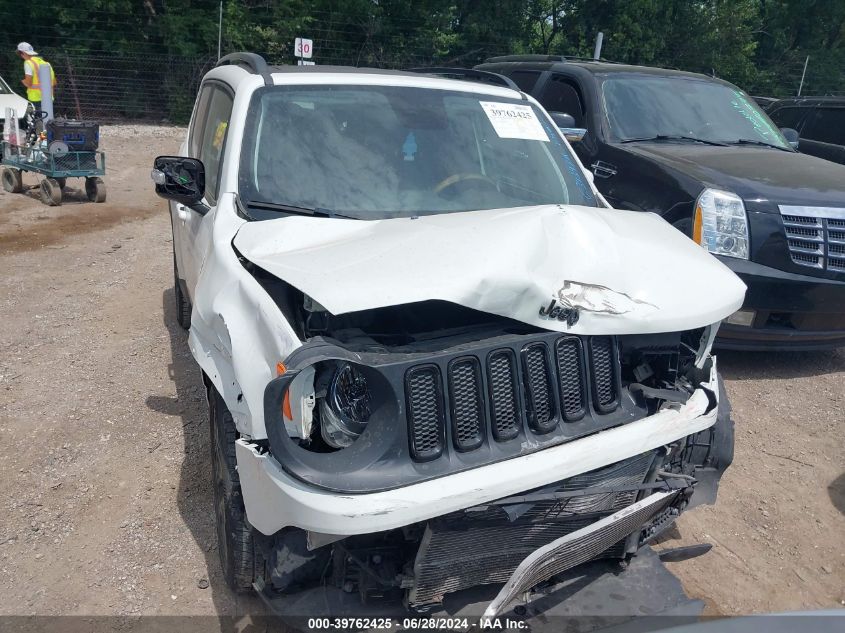 2018 Jeep Renegade Latitude VIN: ZACCJABB4JPH82085 Lot: 39762425