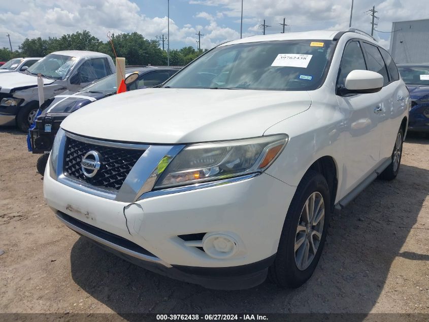 2013 Nissan Pathfinder Sv VIN: 5N1AR2MN1DC681684 Lot: 39762438