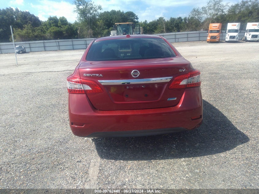 2013 Nissan Sentra Sv VIN: 3N1AB7AP9DL729029 Lot: 39762440