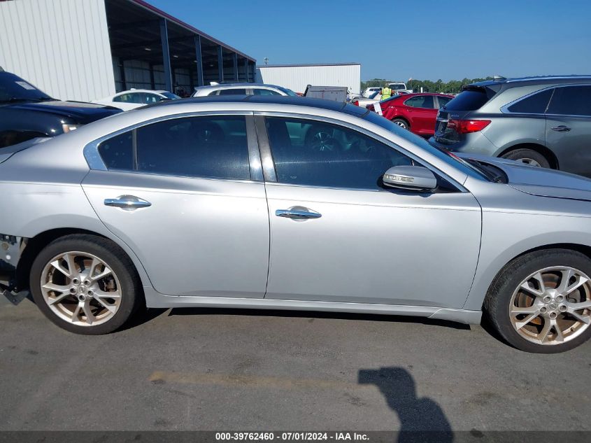 2013 Nissan Maxima 3.5 Sv VIN: 1N4AA5AP4DC837600 Lot: 39762460