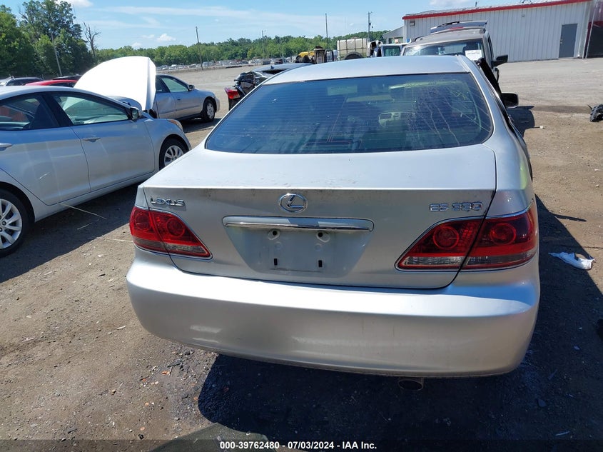 2006 Lexus Es 330 VIN: JTHBA30G065149636 Lot: 39762480