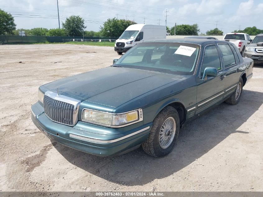 1995 Lincoln Town Car Signature/Spinnaker VIN: 1LNLM82W4SY618486 Lot: 39762483