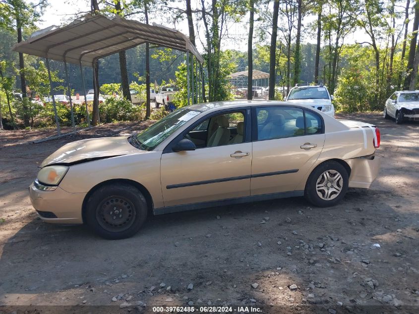 2005 Chevrolet Malibu VIN: 1G1ZS52F75F128510 Lot: 39762485