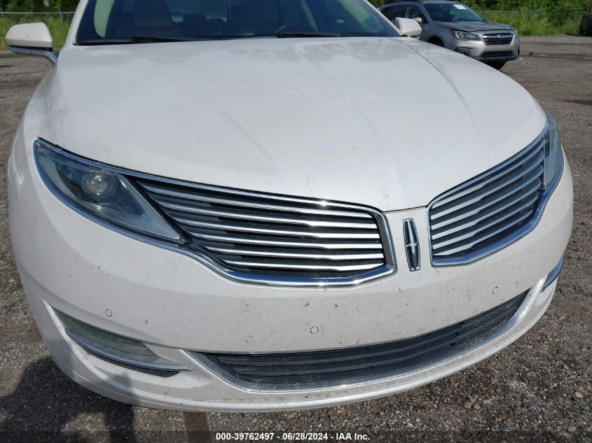 2014 Lincoln Mkz Hybrid Hybrid VIN: 3LN6L2LU5ER814238 Lot: 39762497