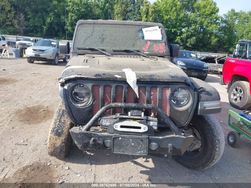 2020 Jeep Gladiator Rubicon 4X4 VIN: 1C6JJTBG5LL206647 Lot: 39762498