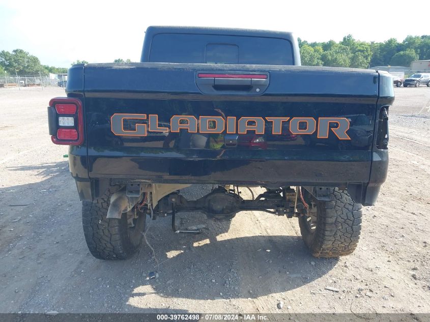 2020 Jeep Gladiator Rubicon 4X4 VIN: 1C6JJTBG5LL206647 Lot: 39762498