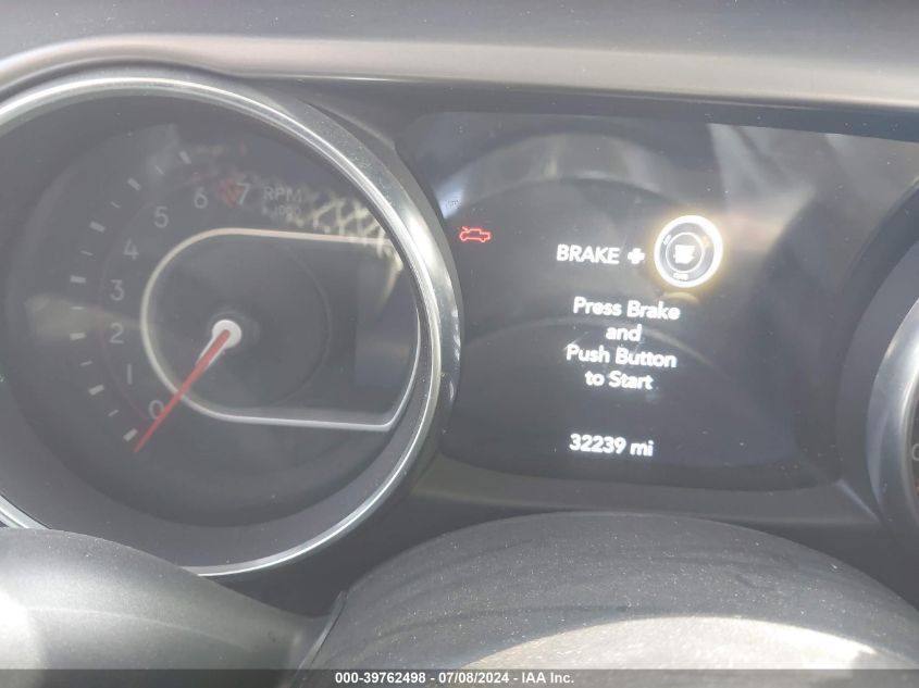 2020 Jeep Gladiator Rubicon 4X4 VIN: 1C6JJTBG5LL206647 Lot: 39762498