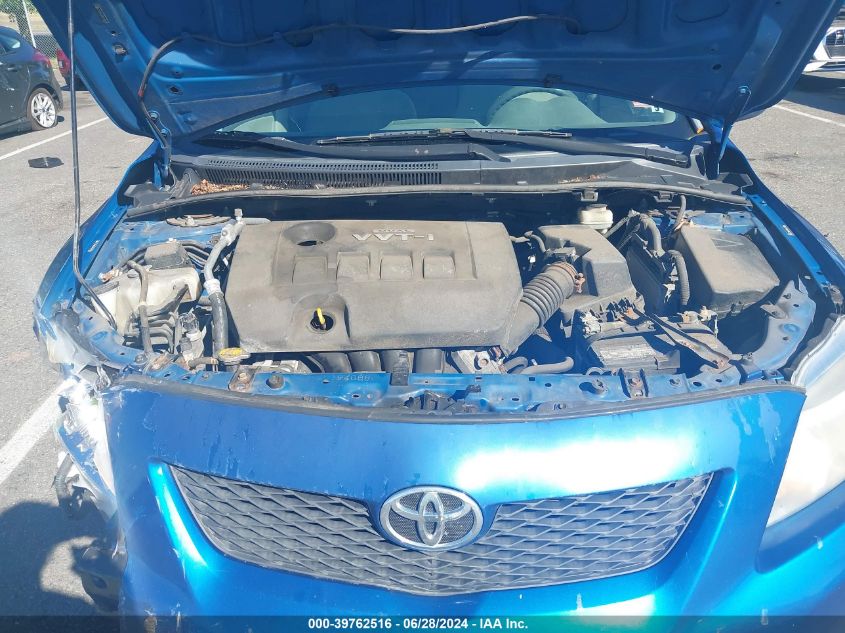 2010 Toyota Corolla S/Le/Xle VIN: 2T1BU4EE8AC229056 Lot: 39762516