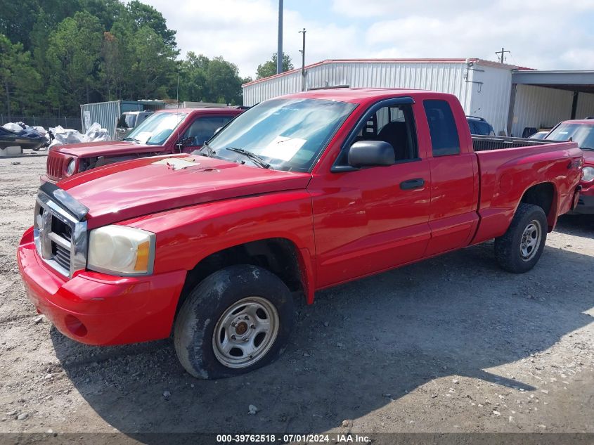 2005 Dodge Dakota Laramie VIN: 1D7HW52N15S147694 Lot: 39762518