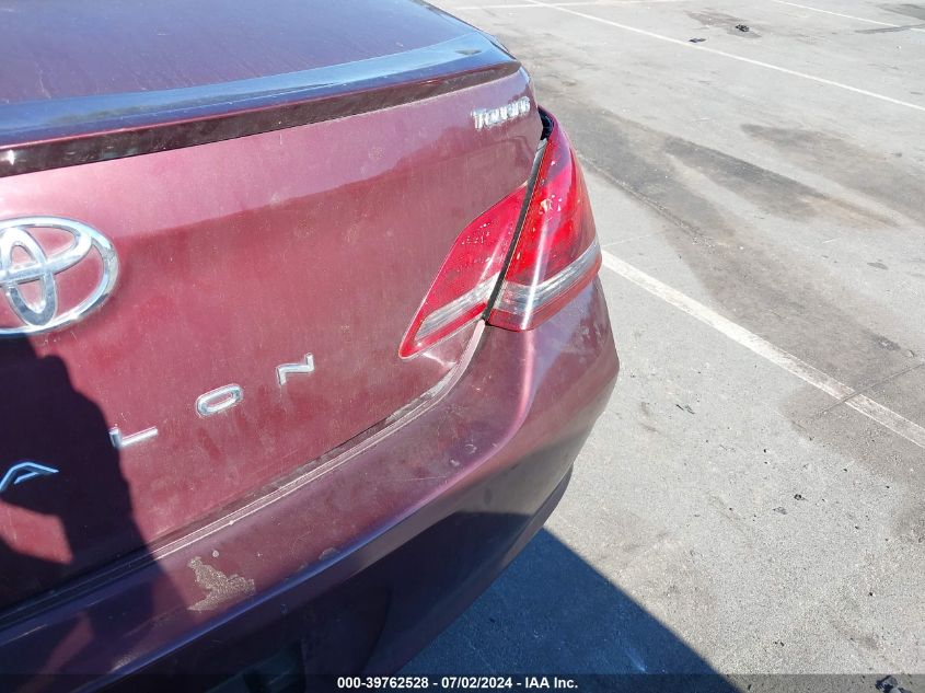 2008 Toyota Avalon Touring VIN: 4T1BK36B78U269643 Lot: 39762528