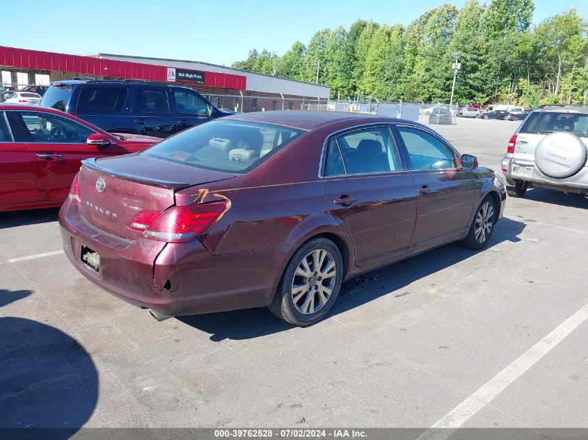 4T1BK36B78U269643 | 2008 TOYOTA AVALON