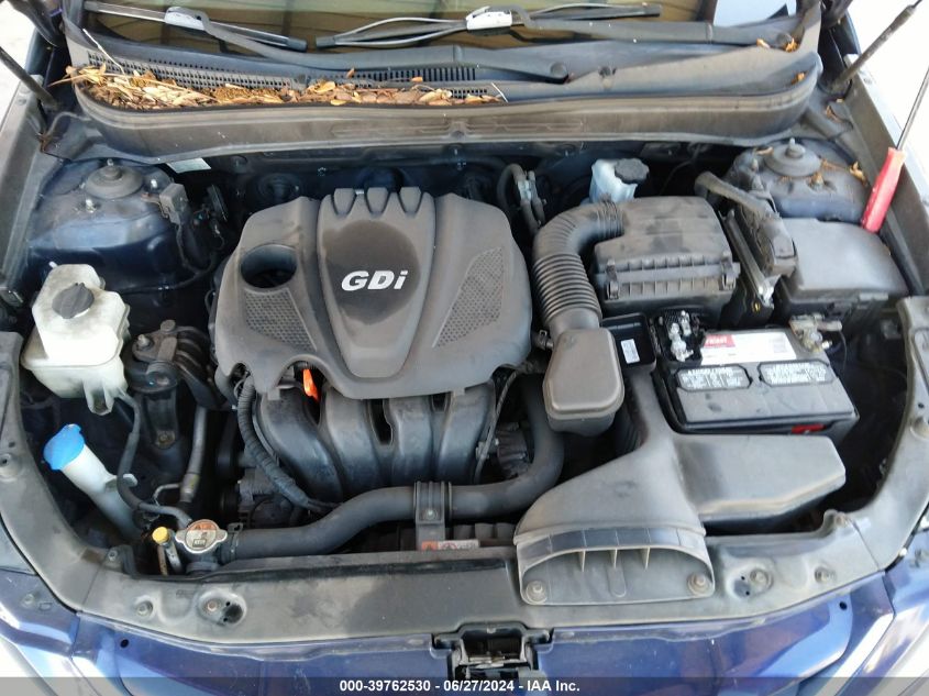 2013 Hyundai Sonata Gls VIN: 5NPEB4AC0DH636684 Lot: 39762530