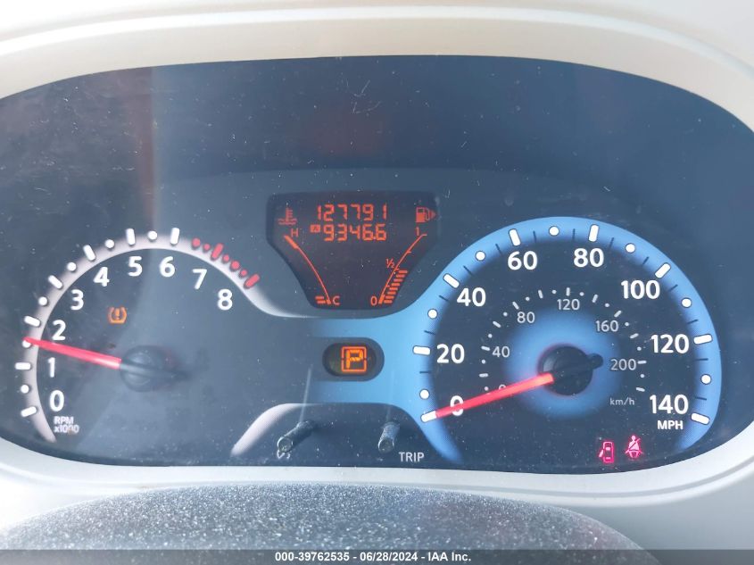 2011 Nissan Cube 1.8S VIN: JN8AZ2KR7BT213597 Lot: 39762535