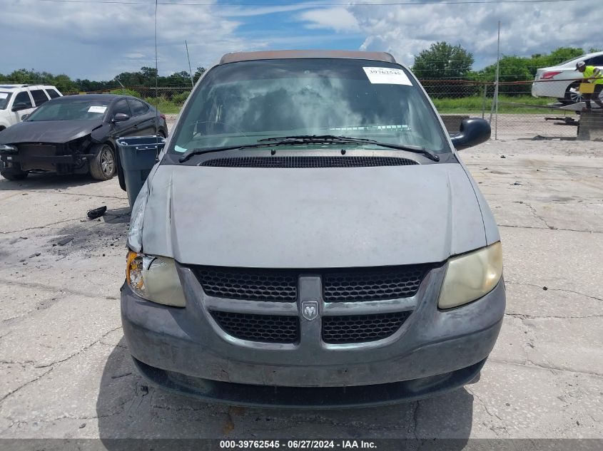 2003 Dodge Grand Caravan Se VIN: 1D4GP24323B241709 Lot: 39762545