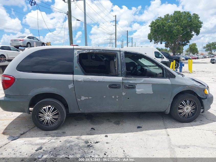 2003 Dodge Grand Caravan Se VIN: 1D4GP24323B241709 Lot: 39762545