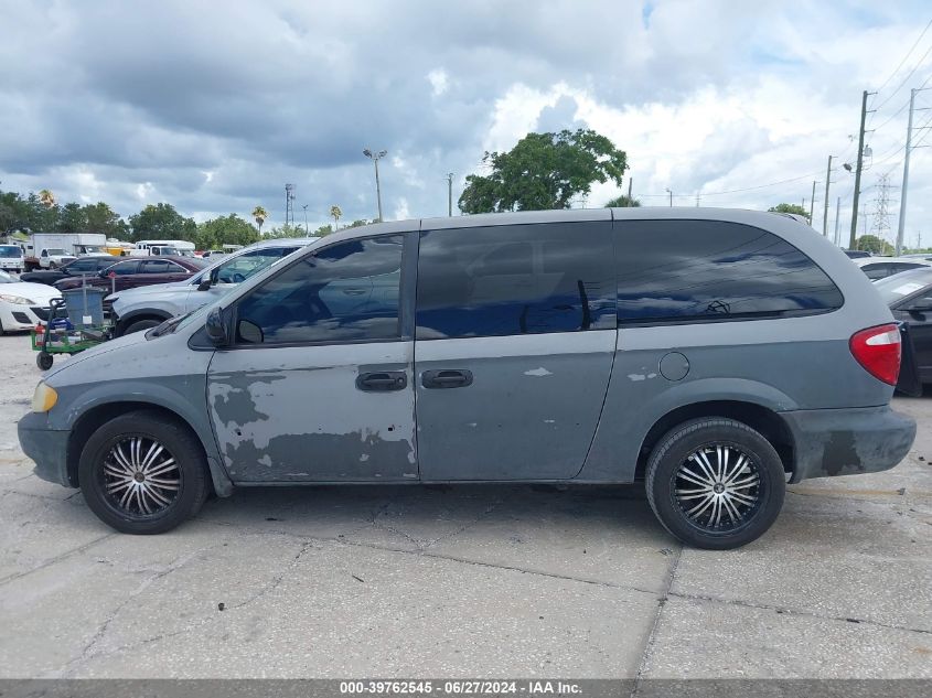 2003 Dodge Grand Caravan Se VIN: 1D4GP24323B241709 Lot: 39762545