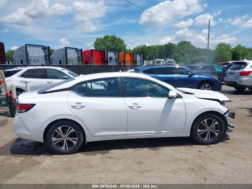 2023 Nissan Sentra Sv Xtronic Cvt VIN: 3N1AB8CV7PY240606 Lot: 39762548