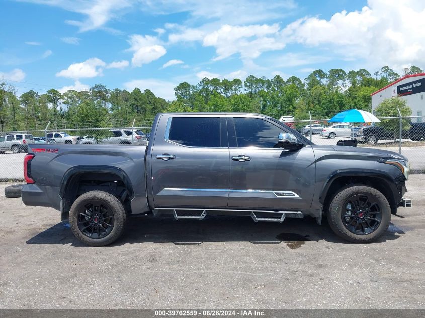 2023 Toyota Tundra Crewmax Platinum/Crewmax VIN: 5TFMA5DB2PX120617 Lot: 39762559