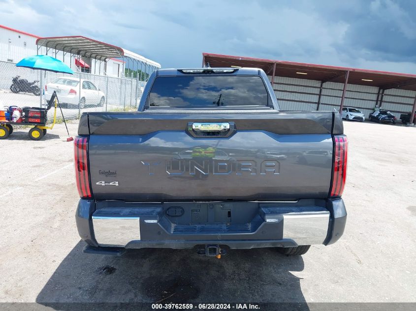 2023 Toyota Tundra Crewmax Platinum/Crewmax VIN: 5TFMA5DB2PX120617 Lot: 39762559