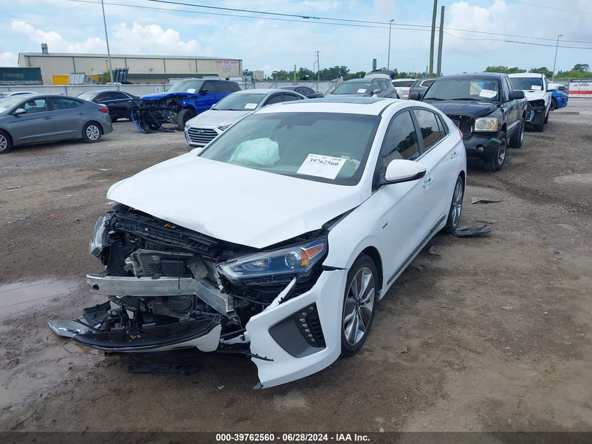 2019 Hyundai Ioniq Limited VIN: KMHC05LC1KU107467 Lot: 39762560