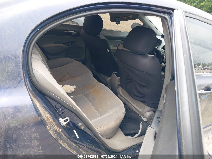 2008 Honda Civic Lx VIN: 1HGFA16548L051237 Lot: 39762563