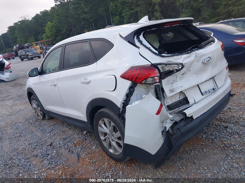VIN KM8J2CA47LU111834 2020 HYUNDAI TUCSON SE