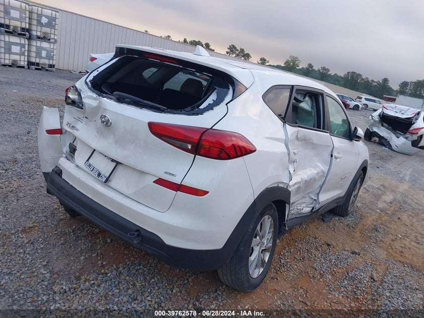 VIN KM8J2CA47LU111834 2020 HYUNDAI TUCSON SE