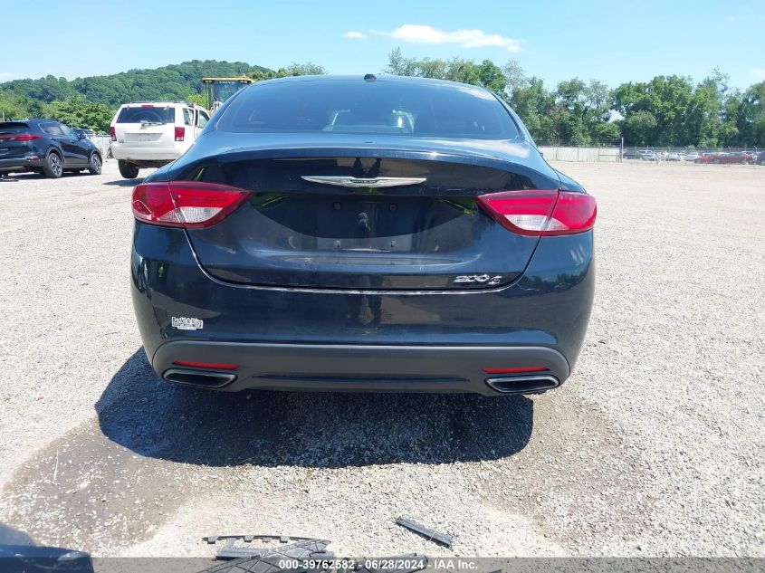 2015 Chrysler 200 S VIN: 1C3CCCBB5FN615146 Lot: 39762582