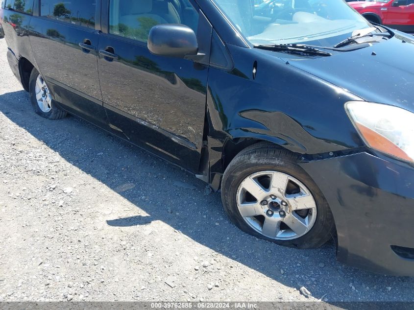 2008 Toyota Sienna Le VIN: 5TDZK23C68S190639 Lot: 39762585