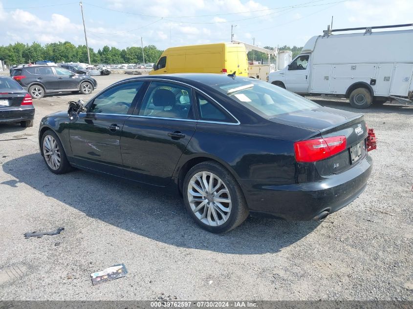 2014 Audi A6 3.0T Premium Plus VIN: WAUFGAFC5EN121756 Lot: 39762597