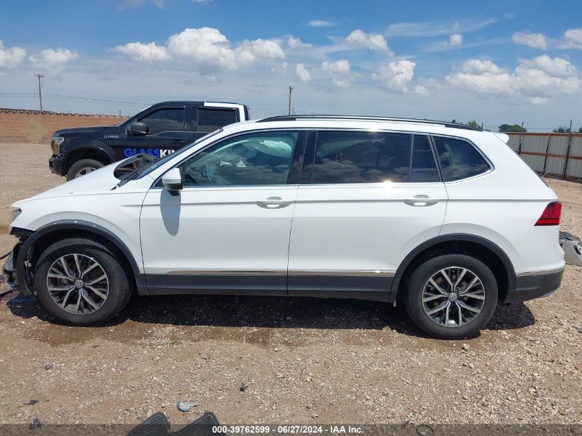 2018 Volkswagen Tiguan 2.0T Se/2.0T Sel VIN: 3VV3B7AX7JM214799 Lot: 39762599