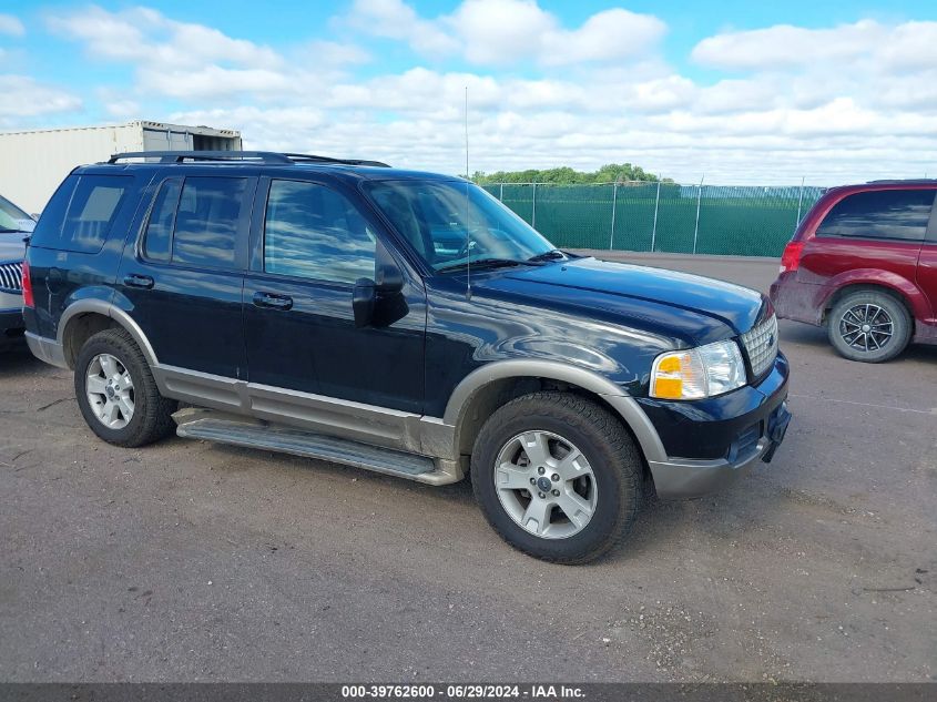 2003 Ford Explorer Eddie Bauer VIN: 1FMDU74K63ZA17021 Lot: 39762600