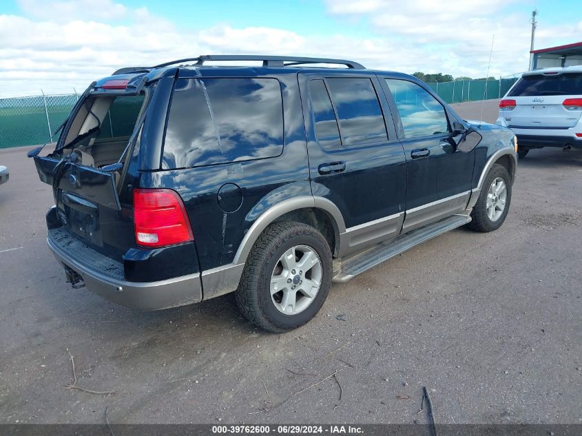 2003 Ford Explorer Eddie Bauer VIN: 1FMDU74K63ZA17021 Lot: 39762600