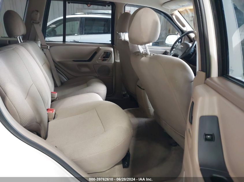 2002 Jeep Grand Cherokee Laredo VIN: 1J4GX48S52C316304 Lot: 39762610