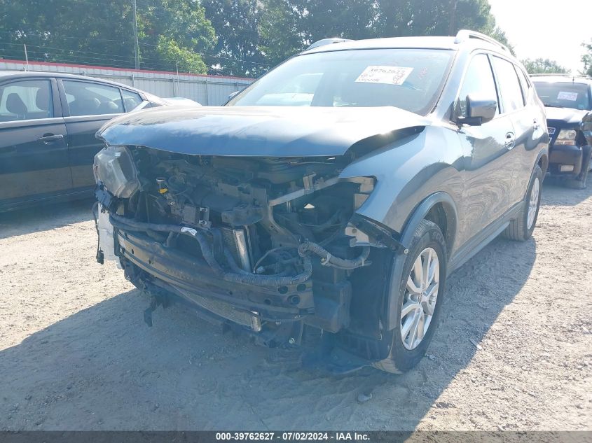 2017 Nissan Rogue S/Sv VIN: KNMAT2MT4HP586751 Lot: 39762627