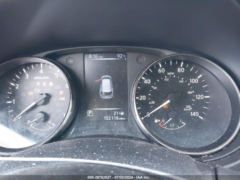 2017 Nissan Rogue S/Sv VIN: KNMAT2MT4HP586751 Lot: 39762627