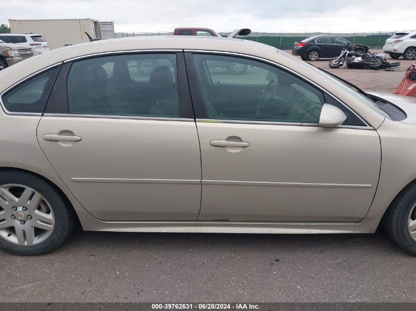 2011 Chevrolet Impala Lt VIN: 2G1WG5EK3B1101627 Lot: 39762631