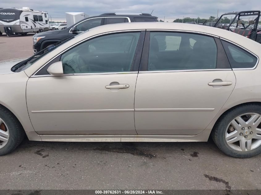2011 Chevrolet Impala Lt VIN: 2G1WG5EK3B1101627 Lot: 39762631